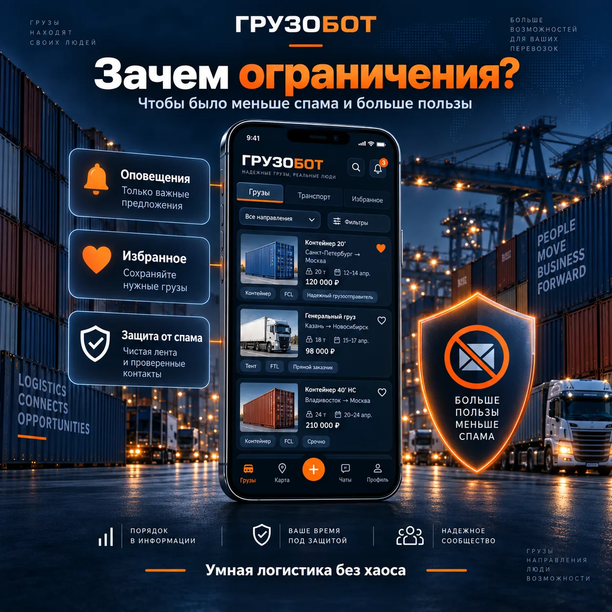 🛡 ПОЧЕМУ В ГРУЗОБОТЕ ЕСТЬ ОГРАНИЧЕНИЯ?